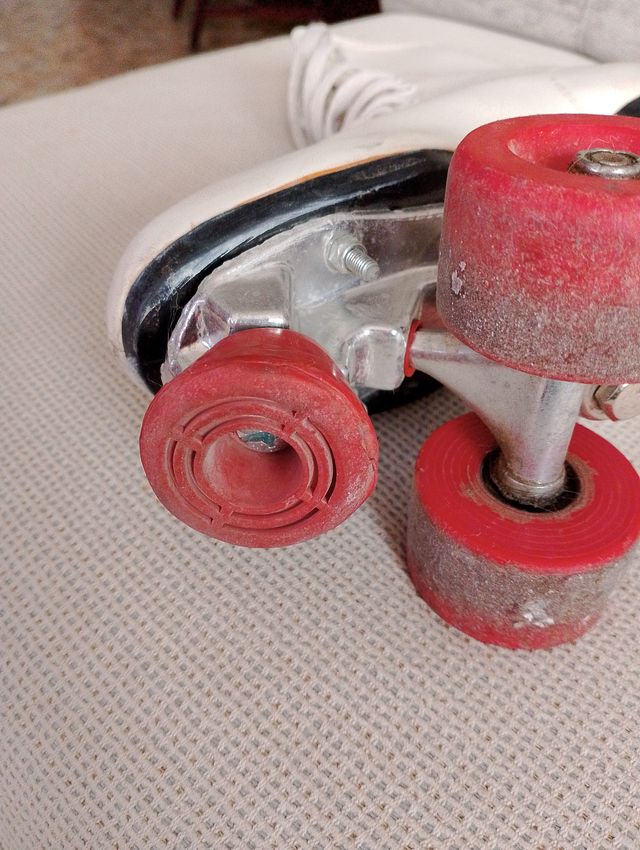 Patines de 4 ruedas blancos