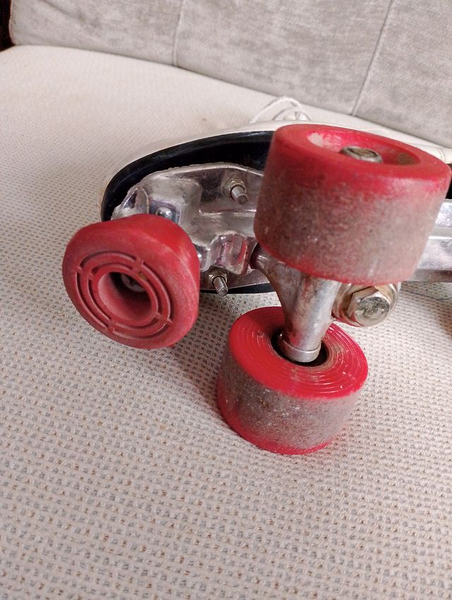 Patines de 4 ruedas blancos