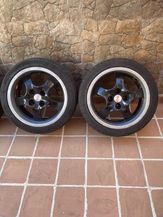 Llantas OZ Racing 4x108 7Jx16 ET37 con Neumáticos