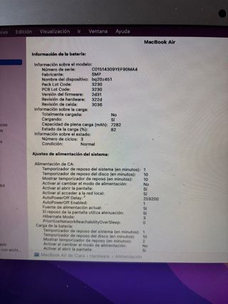 Macbook Air 13 2017 Plata
