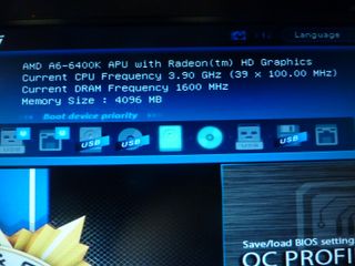 Placa Base MSI A68HM-P33 V2 + AMD A6 6400K + 4GB D