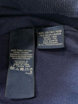 Jersey Ralph Lauren Azul Marino 