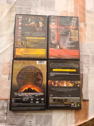 Pack DVDs: Bruja Blair 1 y 2 + La Momia 1 y 2