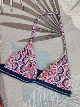 Bañador natación niña Nabaiji T-7,regalo top bikin