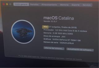 iMac 27 (finales 2013)