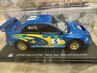 Subaru Impreza S7 WRC Rally NZ 2001 1:24