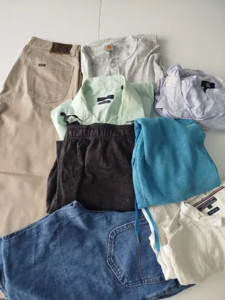Lote 10 prendas ropa vintage