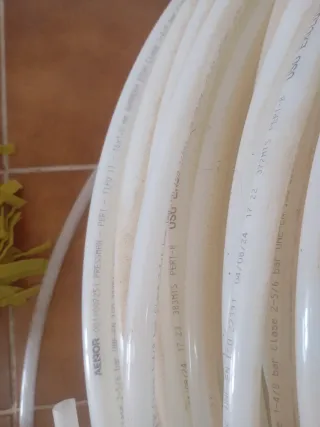 Tubo para suelo radiante