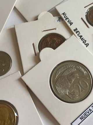 Lote Monedas Nueva Zelanda