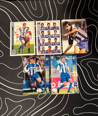 Pack cromos RC Deportivo La Coruña