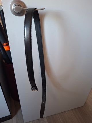 Cinturón de hombre negro