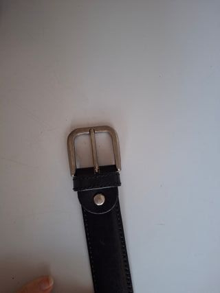 Cinturón de hombre negro