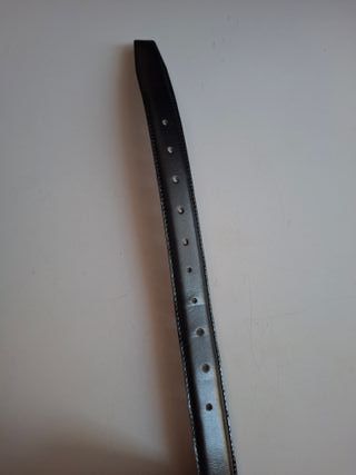 Cinturón de hombre negro
