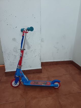 Patinete Oxelo Play 5 Azul y Rojo