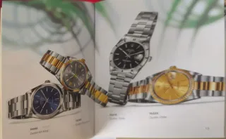 Catálogo y lista precios Rolex Oyster 1995