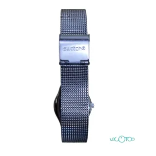 Swatch SR6265W Reloj Azul y Plateado