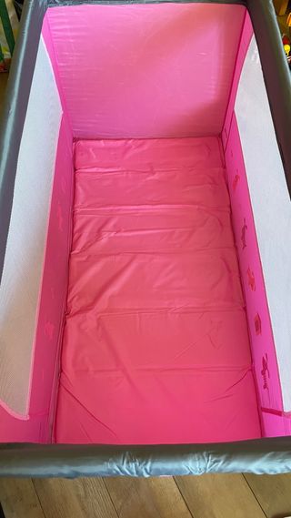 Cuna de viaje Asalvo Baby rosa