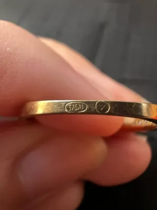 Anillo Antiguo Oro 9k 