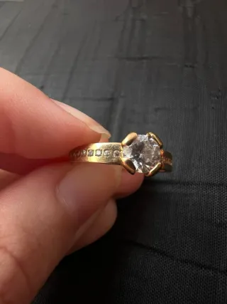 Anillo Antiguo Oro 9k 