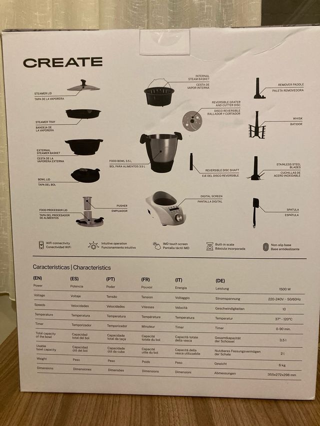 Robot de Cocina Chefbot Compact CREATE