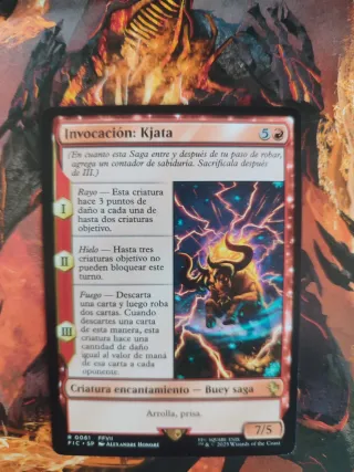 Carta Magic The Gathering Final Fantasy Invocation