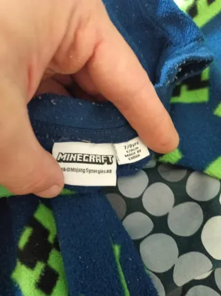 Pijama Minecraft 6-8 años 128cm
