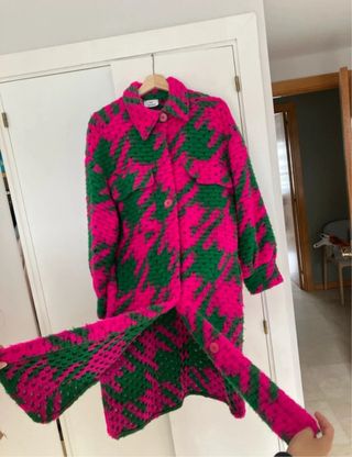 Chaqueta larga vintage
