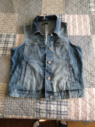 Chaleco vaquero mujer