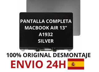 PANTALLA MACBOOK AIR 13" A1932 SILVER ORIGINAL