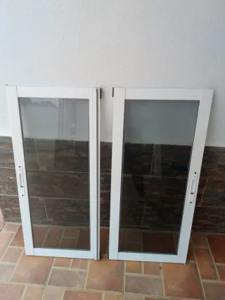 Ventana 1 metro con persiana