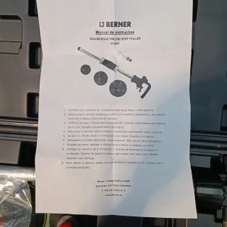 Extractor Neumático Chapa BERNER