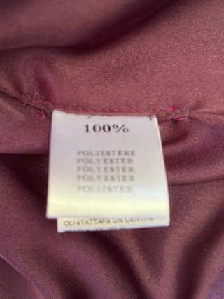 Abrigo de plumas morado talla única