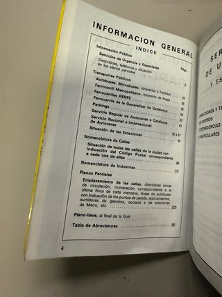 GUÍA URBANA BARCELONA 1992-1993