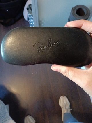 Fundas gafas luxottica negras