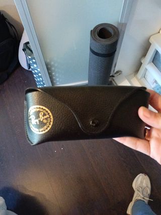 Fundas gafas luxottica negras
