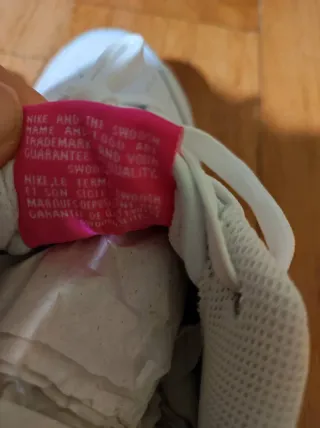 Nike Air Force 1 (GS) Rosa y Blanco