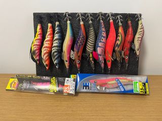Lotes de señuelos Eging (calamares)