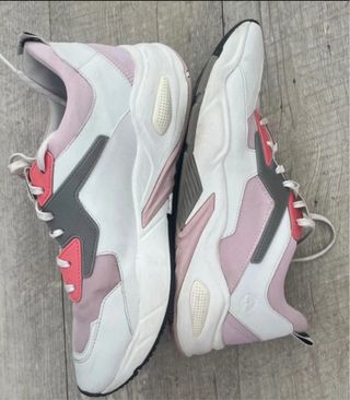 Zapatillas Timberland rosas y blancas