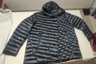 Anorak MUJER gris marengo talla 56 como nuevo
