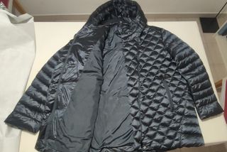 Anorak MUJER gris marengo talla 56 como nuevo