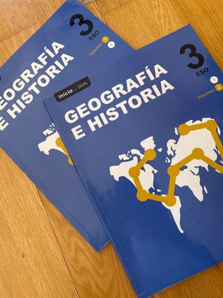 Inicia Geografía e Historia 3º ESO. Libro del a...