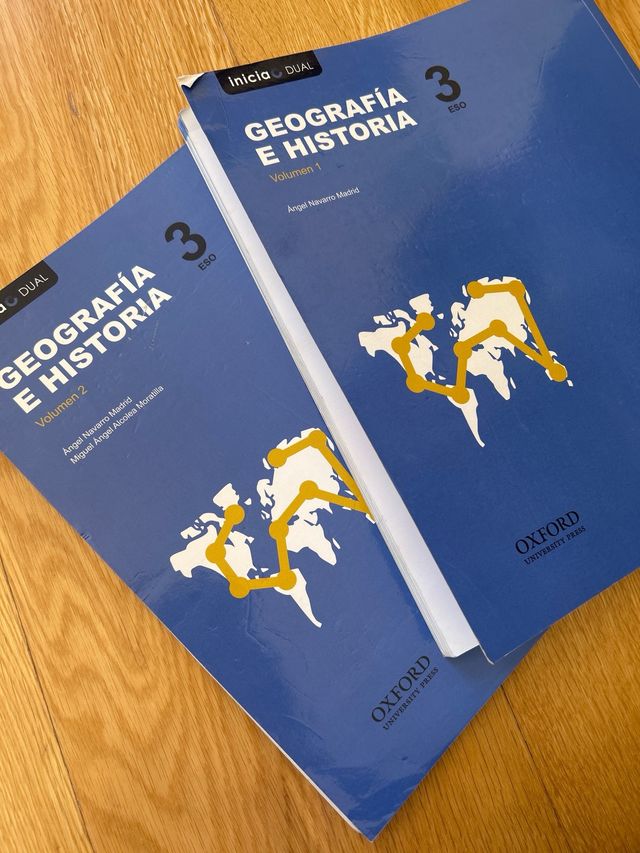Inicia Geografía e Historia 3º ESO. Libro del a...