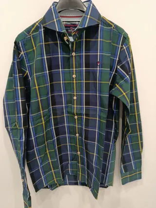 Camisa Alvaro Moreno cuadros Talla 39