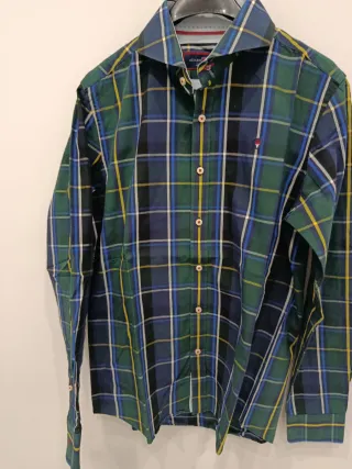 Camisa Alvaro Moreno cuadros Talla 39