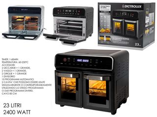 Friggitrice ad aria Dictrolux 23L 2400W