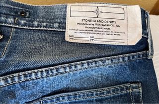 Vaqueros Stone Island Denims Basic Model
