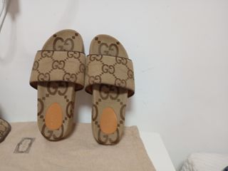Chanclas Gucci Originales Poco Uso 
