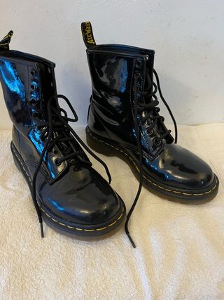 Botas Dr. Martens charol negras talla 39