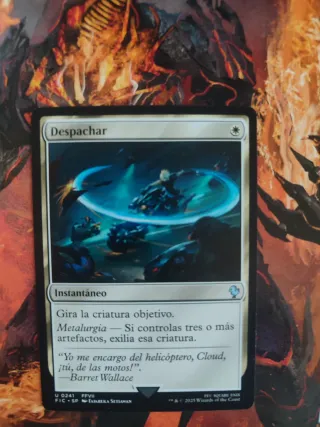 Carta Magic The Gathering Despachar FFVII