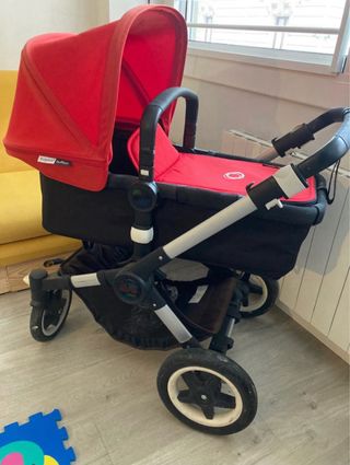 Silla Bugaboo Buffalo Dos Estaciones Roja y Negra